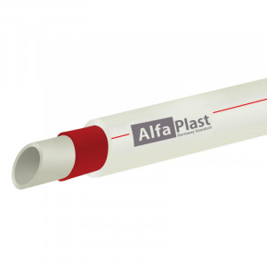 Труба PPR Alfa Plast армована скловолокном 25х3,5